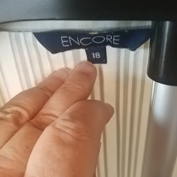 Encore Striped Blouse 18 - Picture 4 of 8